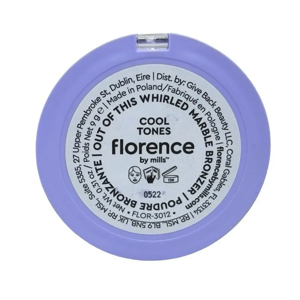 Florence by Mills Out Of This Whirled Marble Bronzer - Cool Tones - 0.31 oz
